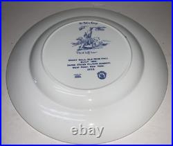 Complete Set of 12 West Point Army Military Academy Wedgwood Plates 1933