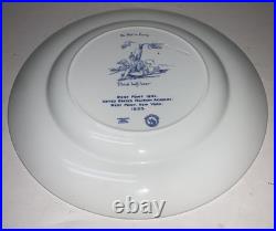 Complete Set of 12 West Point Army Military Academy Wedgwood Plates 1933