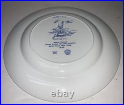 Complete Set of 12 West Point Army Military Academy Wedgwood Plates 1933