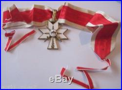 Croatia, Croatian RARE Order of King Zvonimir 1st class with swords