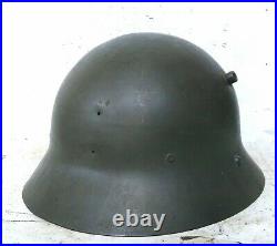 Czech m30 Experimental helmet, Spanish Civil War issued, complete RARE