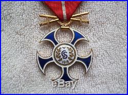 Czechoslovakia 1918 Original Knight of the Order of the Falcon (Sokol) RARE
