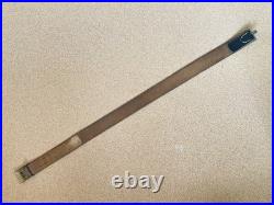 Czechoslovakia Army Leather Belt CS Lion Buckle