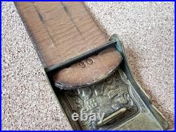 Czechoslovakia Army Leather Belt CS Lion Buckle