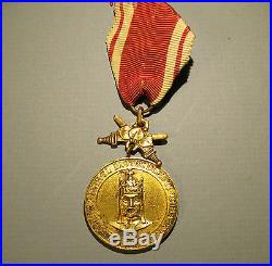 Czechoslovakia Order of Charles IV Merit Defense Medal World War I WWI Military