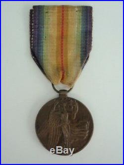 Czechoslovakia Wwi Victory Medal. Official Issue With Maker's Name