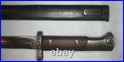 Czechslovakia Inter-War vz-24 Inverted Export Bayonet for 8mm Mauser vz24 Rifle