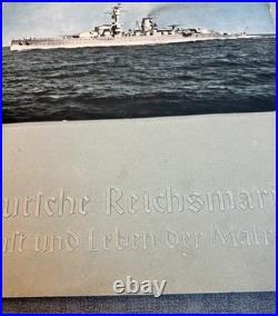 Deutsche Reichsmarine Dienst Und Leben Der Matrosen 1934 Cigarette Card Complete