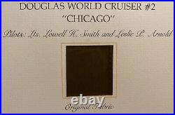 Douglas World Cruiser #2 Chicago Litho With Aircraft Fabric