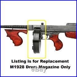 Drum Magazine for Denix Replica Non-Firing M1928 Thompson Submachine Gun Tommy