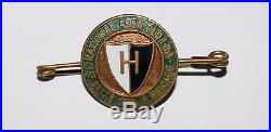 Dublin Brigade Irish Volunteers IRA original membership badge pin