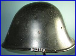 Dutch M38 KNIL helmet ersatz liner WW2 civil casque stahlhelm casco japan