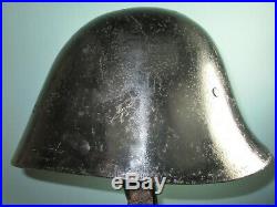 Dutch M38 KNIL helmet sharp edge Stahlhelm casque casco elmo Kask