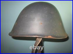Dutch M38 MILSCO KNIL helmet reuse Rijkspolitie Stahlhelm casque casco WW2 2GM