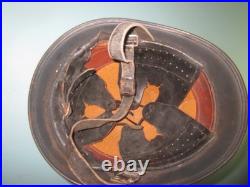 Dutch M38 MILSCO KNIL helmet reuse Rijkspolitie Stahlhelm casque casco WW2 2GM
