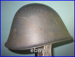 Dutch M38 MILSCO KNIL helmet reuse Rijkspolitie Stahlhelm casque casco WW2 2GM