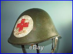 Dutch M38 medics navy helmet casque Stahlhelm casco elmo ivere xx