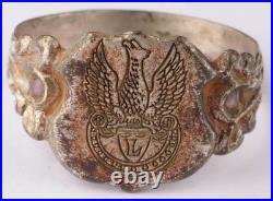 Eagle WWI Poland WW1 ring Polish Legions World War I coat of arms army Legiony P