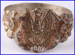 Eagle WWI Poland WW1 ring Polish Legions World War I coat of arms army Legiony P