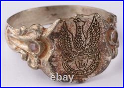 Eagle WWI Poland WW1 ring Polish Legions World War I coat of arms army Legiony P