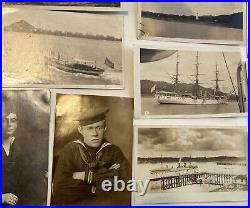 Early Navy Ship Real Photo Postcards? 43