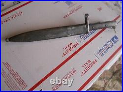 Ecuadorian model 1895 mauser rifle bayonet w scabbard SIMPSON & Co. SUHL #C5479