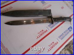 Ecuadorian model 1895 mauser rifle bayonet w scabbard SIMPSON & Co. SUHL #C5479