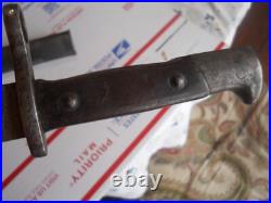 Ecuadorian model 1895 mauser rifle bayonet w scabbard SIMPSON & Co. SUHL #C5479