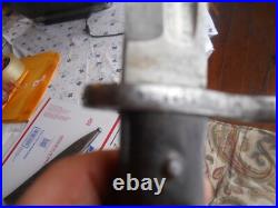 Ecuadorian model 1895 mauser rifle bayonet w scabbard SIMPSON & Co. SUHL #C5479