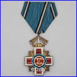 Estonia Medal Order of the Estonian Red Cross 5th class with case