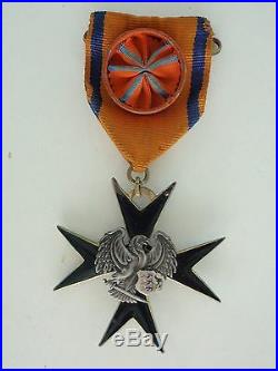 Estonia Order Of The Black Eagle Officer Grade. Rare Vf+