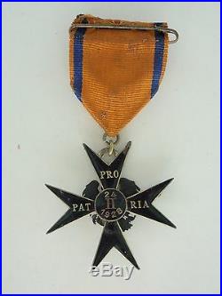 Estonia Order Of The Black Eagle Officer Grade. Rare Vf+