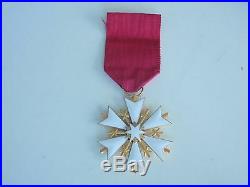 Estonia Order Of The White Star Knight Grade. Cased. Rare Ef
