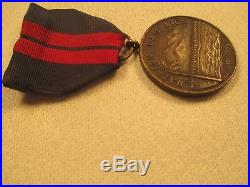 Excellent Condition USMC 1919-1920 Haitian Campaign Medal, Plain Number 707, NR