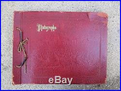 Exceptional 1920's Photo Album of Hawaii with 46 Full Size Page AAF Photos