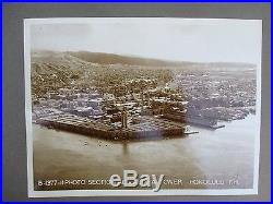 Exceptional 1920's Photo Album of Hawaii with 46 Full Size Page AAF Photos