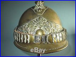 Experiment french ca 1910 brass helmet casque Stahlhelm casco elmo