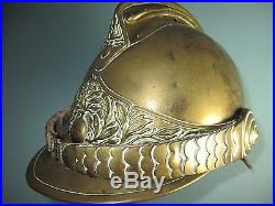 Experiment french ca 1910 brass helmet casque Stahlhelm casco elmo