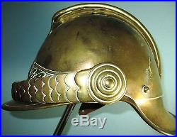 Experiment french ca 1910 brass helmet casque Stahlhelm casco elmo