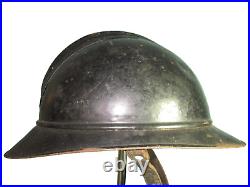 Extreme rare Belgian M20 Adrian helmet polize troop casque stahlhelm casco 1GM