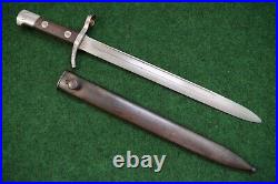 FINNISH BAYONET M 1930 sk WITH ORIGINAL SCABBARD