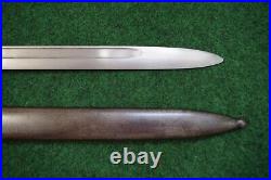 FINNISH BAYONET M 1930 sk WITH ORIGINAL SCABBARD