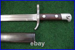 FINNISH BAYONET M 1930 sk WITH ORIGINAL SCABBARD