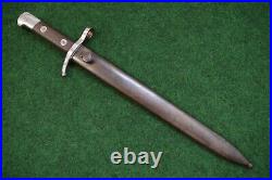 FINNISH BAYONET M 1930 sk WITH ORIGINAL SCABBARD