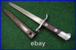 FINNISH BAYONET M 1930 sk WITH ORIGINAL SCABBARD