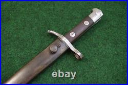 FINNISH BAYONET M 1930 sk WITH ORIGINAL SCABBARD