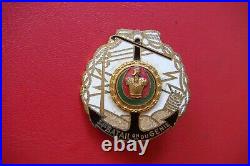 FRANCE Engineering 34° Engineering battalion telegraph engineers L. AUBERT Badge