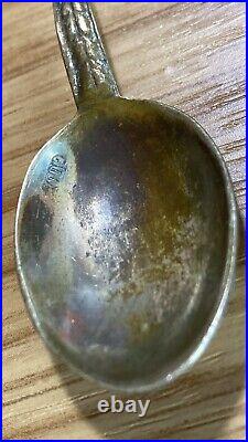 FULL SET. For souvenir silver spoons 1930s Turkish SUBMARINE Badge Emblem