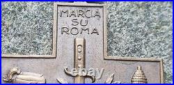 Fascist Duce Original Cross March On Roma Croce Marcia Su Roma Guerra Fascista