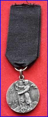 Fascist Silver Medal Coloniale Libia Cirenaica Legione Libica Cc. Nn. Ii^berenice